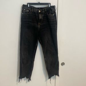 River Island Straight Leg Black Denim